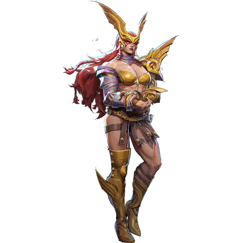Angela full hero portrait