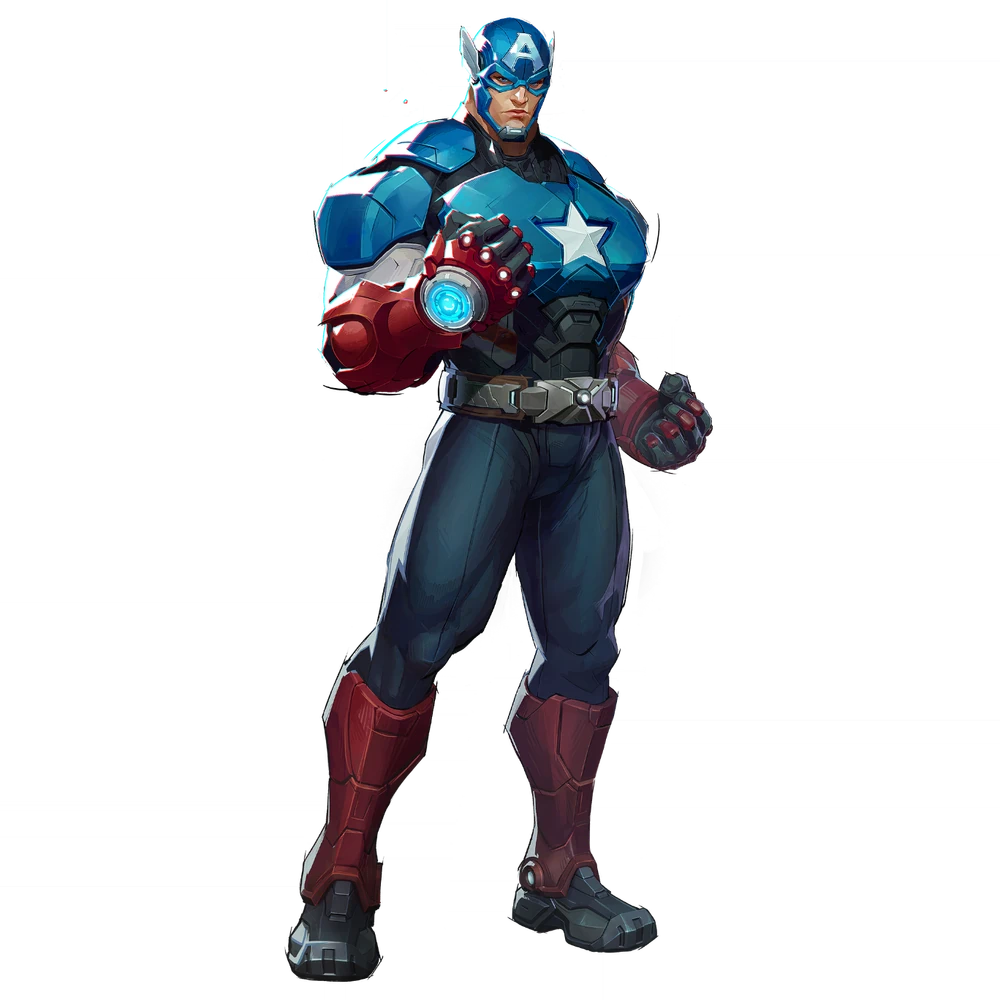 Captain America full hero portrait