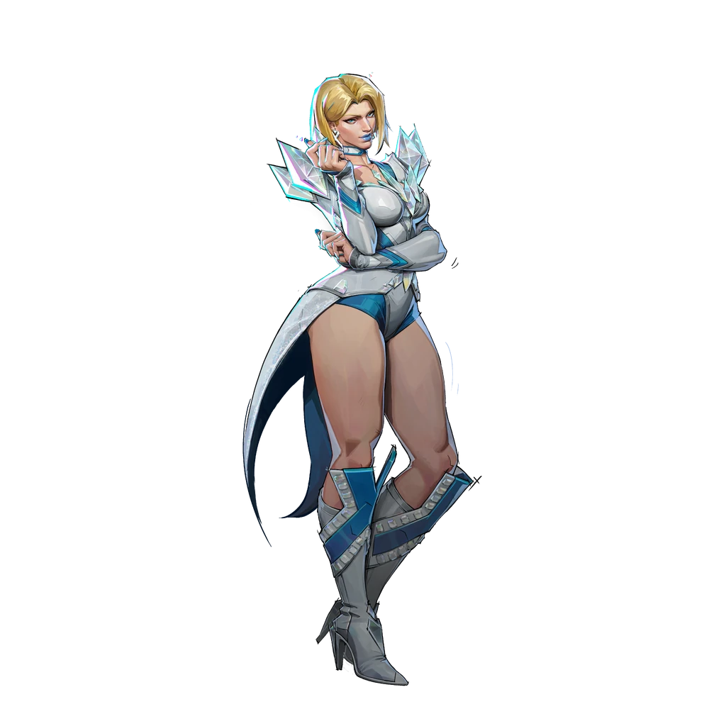 Emma Frost full hero portrait