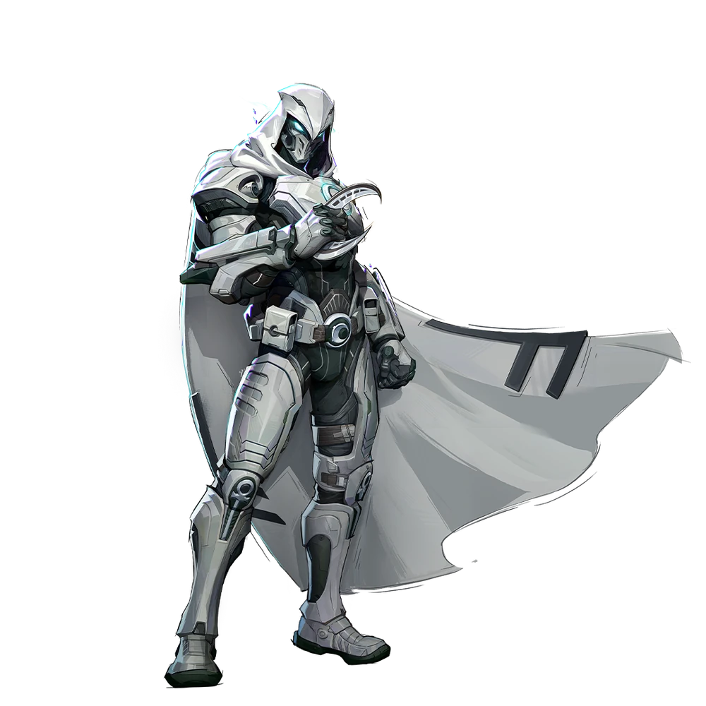 Moon Knight full hero portrait