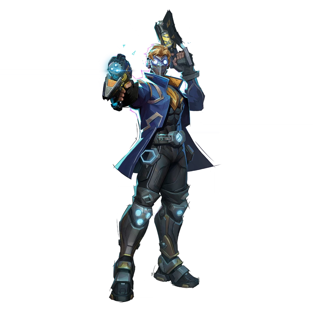 Star-Lord full hero portrait