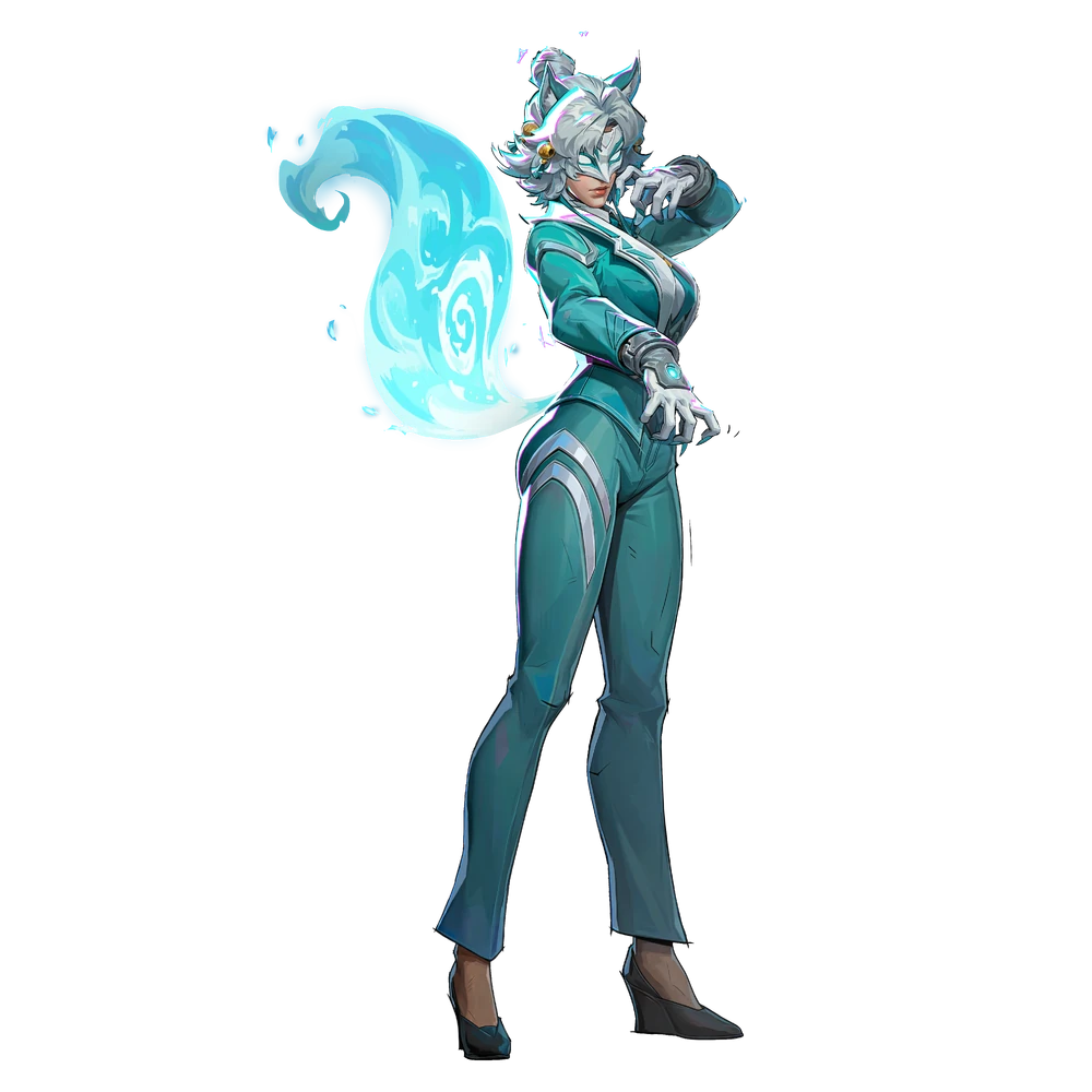 White Fox full hero portrait