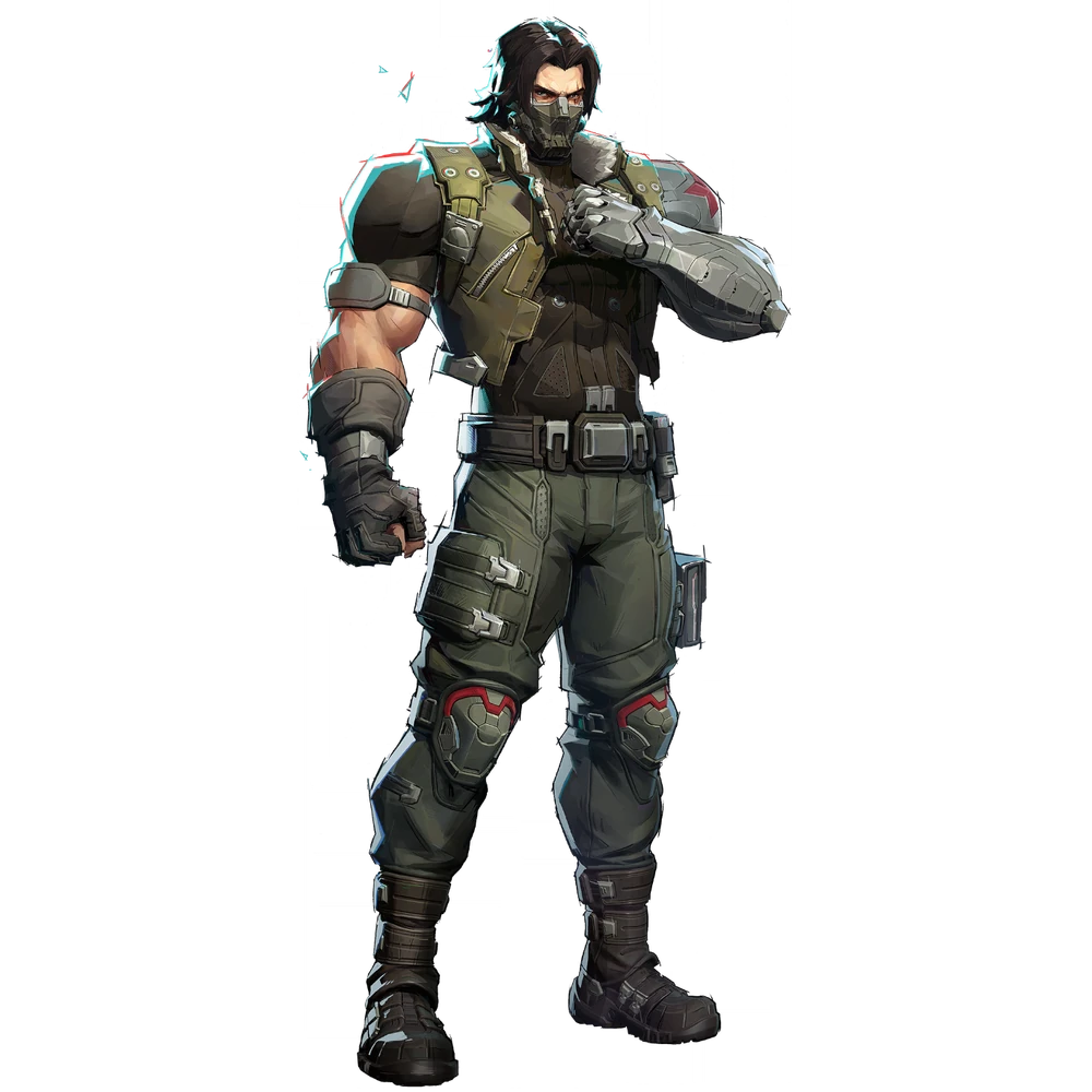 Winter Soldier full hero portrait
